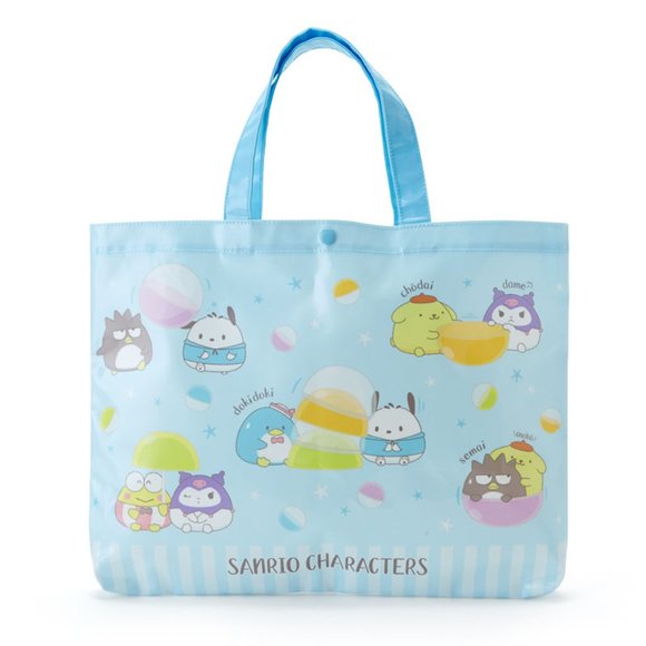 Sanrio Characters laminated tote bag - Picture 1 of 6